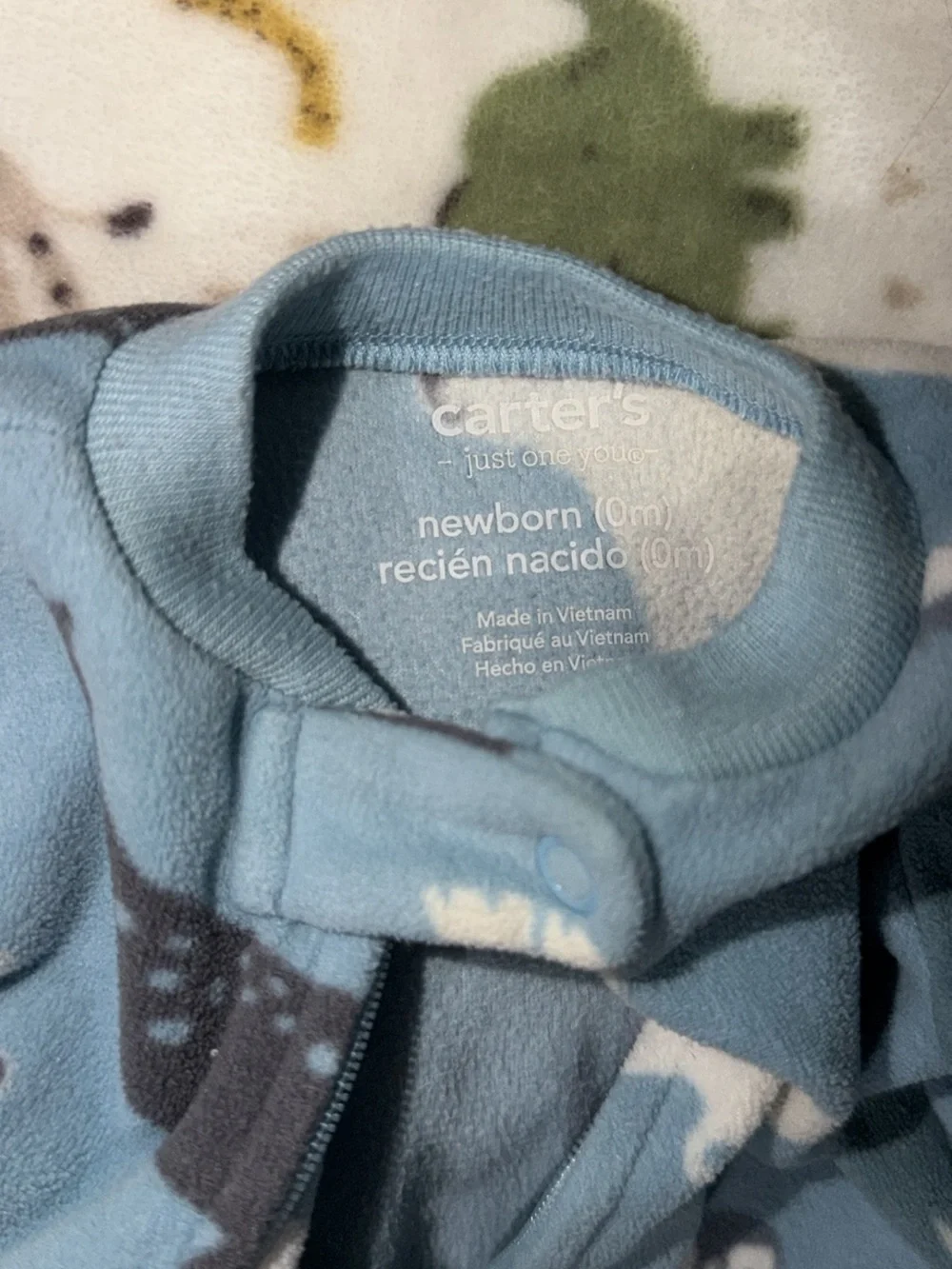 Carter’s Arctic Animal Fleece Sleeper Newborn